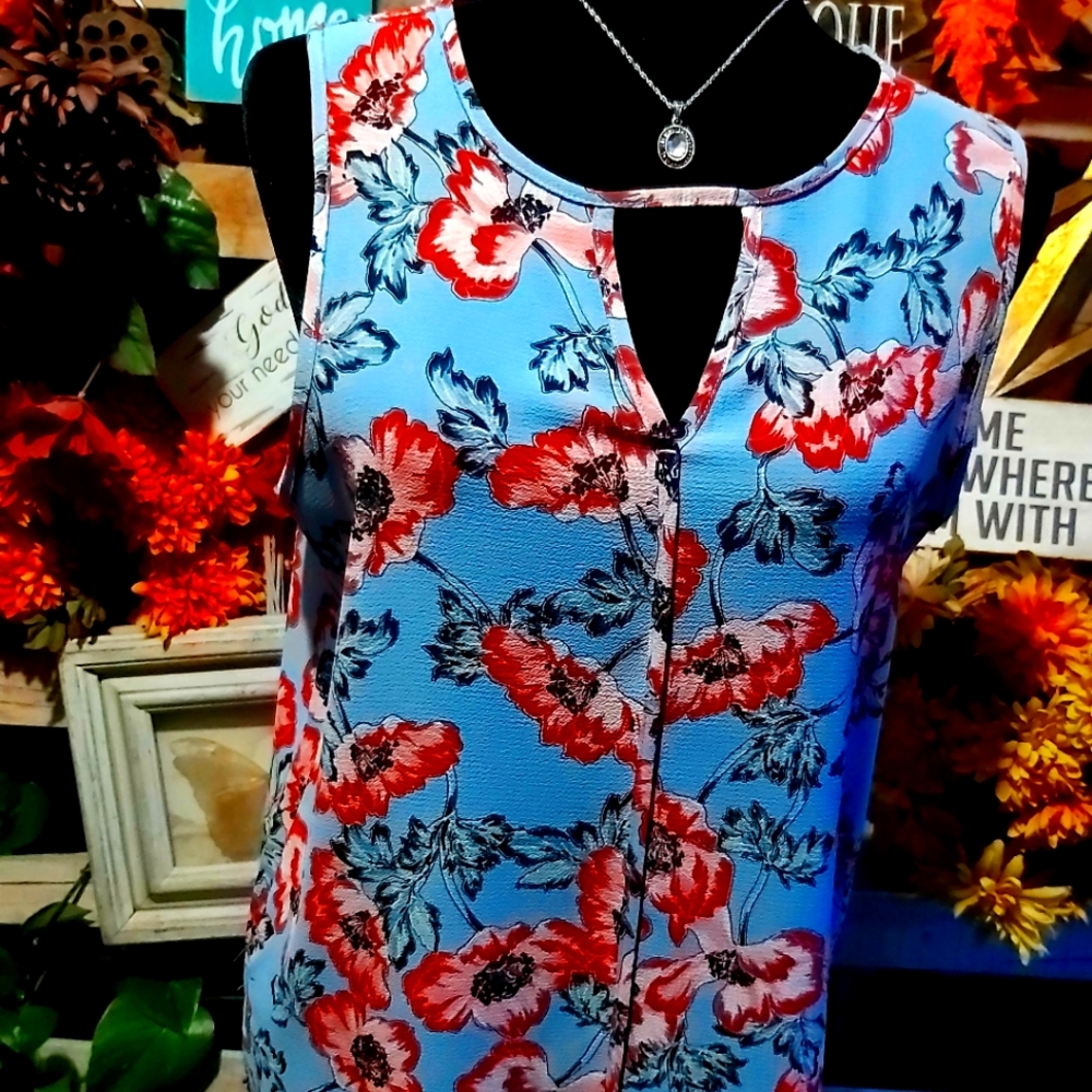 C & E Sleeveless Top